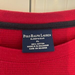 Polo Ralph Lauren Men's Red Crewneck Sweater